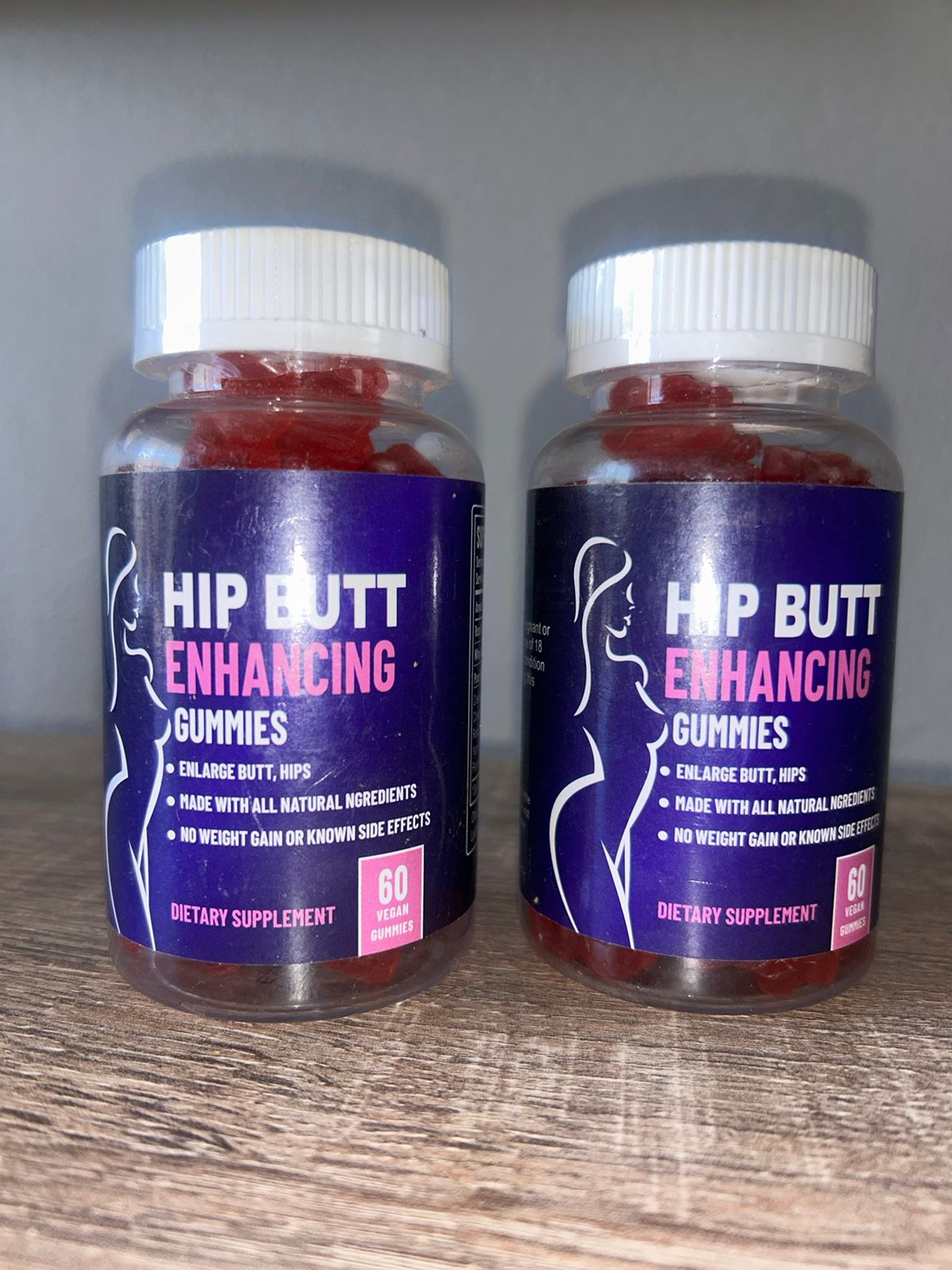 Hip & Butt Enhancing Vegan Gummies